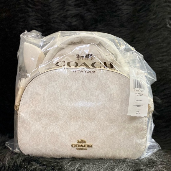 COACH Satchel In Signature Canvas - Picture 7 of 10